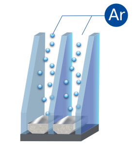 В чем достоинства стеклопакетов наполненных аргоном